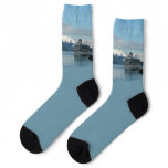 Alaskan Cruise Vacation Travel Photography Socks