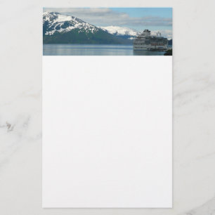 Alaskan Cruise Vacation Travel Photography Stationery