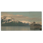 Alaskan Cruise Vacation Travel Photography Wood Flash Drive