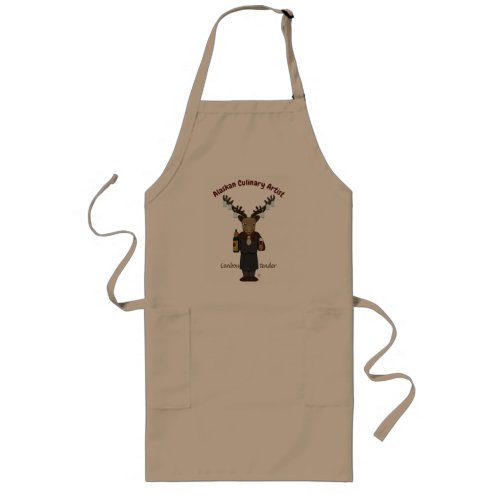 Alaskan Culinary Artist Cariboutender Apron