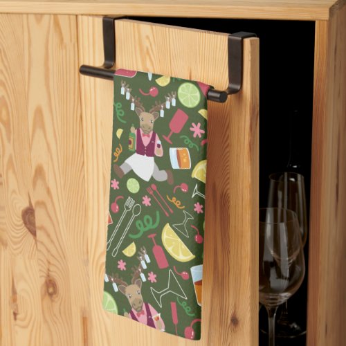 Alaskan Culinary Artist Green Tea Kitchen Towels