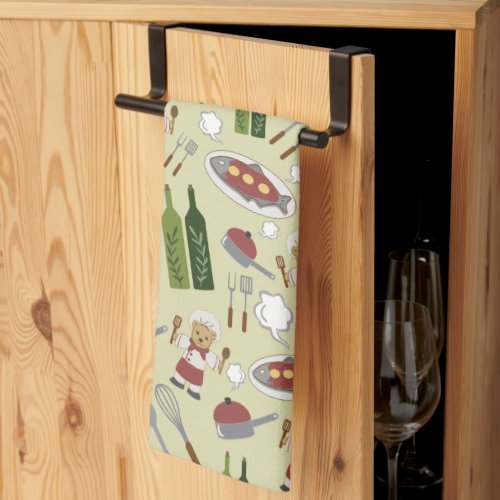 Alaskan Culinary Grizzly Honey Kitchen Towels