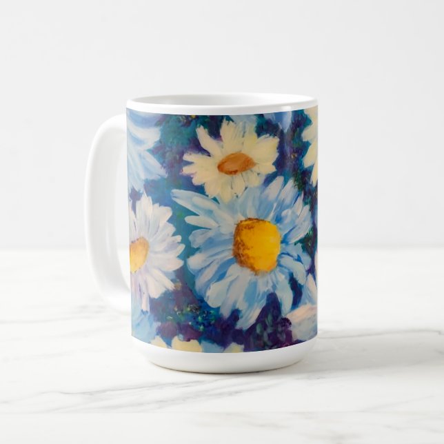 Alaskan Daisy Mug (Front Left)