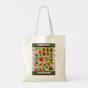 Alaskan Dog Countdown Christmas Advent Calendar Tote Bag