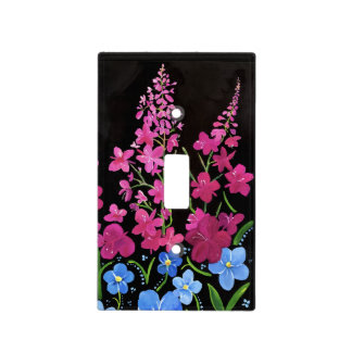Alaskan Exuberance Fireweed lite switch cover