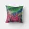 Alaskan Fireweed Throw Pillow