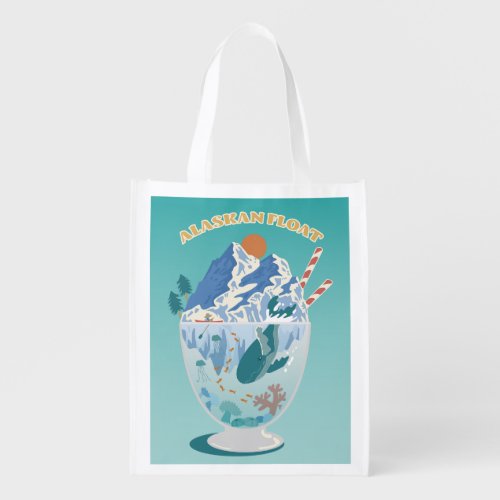 Alaskan Float grocery bag