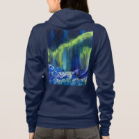 Alaskan Glacial Reflections zippered Hoody
