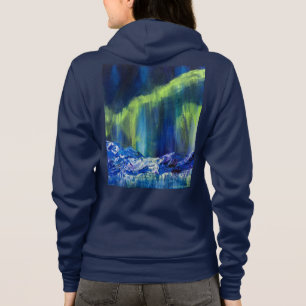 Alaskan Glacial Reflections zippered Hoody