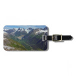 Alaskan Glacier-Carved Valley Luggage Tag