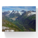 Alaskan Glacier-Carved Valley Paperweight