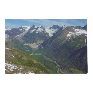 Alaskan Glacier-Carved Valley Placemat