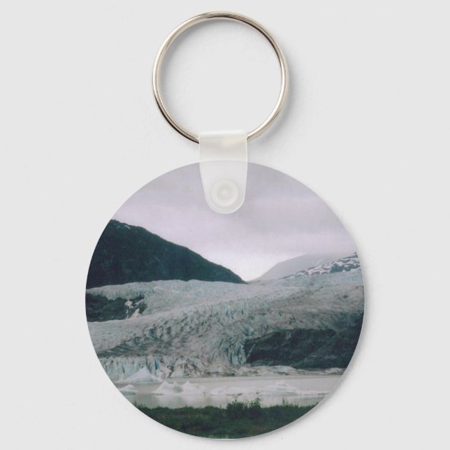 Alaskan Glacier Keychain (Front)