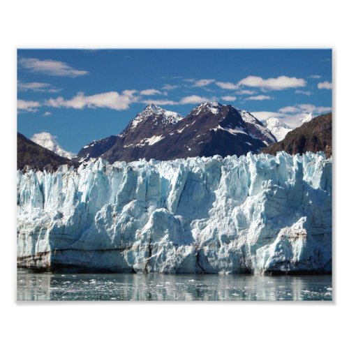 Alaskan Glacier of Prince William Sound Photo Print