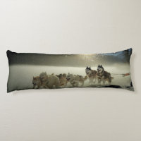 Husky body clearance pillow