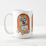 Alaskan husky mom, siberian husky mom  coffee mug<br><div class="desc">Alaskan husky mom,  siberian husky mom,  mothers day gift,  dog mom,   love husky</div>