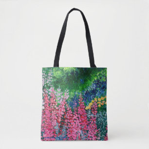 Alaskan Jon's Summit & Fireweed Tote Bag w_ALASKA
