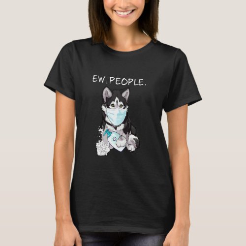 Alaskan Klee Kai Ew People Dog T_Shirt