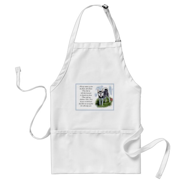 Alaskan Klee Kai Gifts Adult Apron (Front)