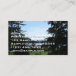 Alaskan Landscape Beautiful Alaska Photography Business Card