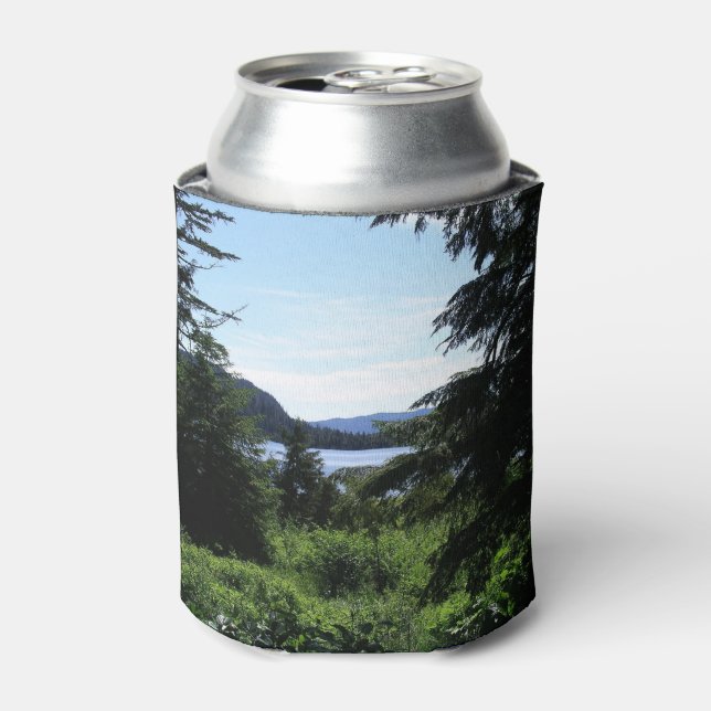 Alaskan Landscape Beautiful Alaska Photography Can Cooler (Can Front)