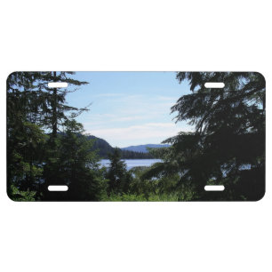 Alaskan Landscape Beautiful Alaska Photography License Plate