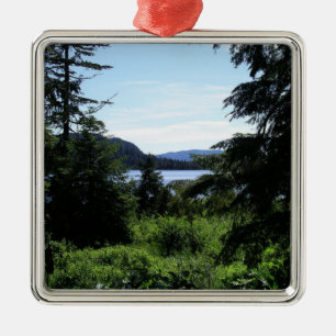 Alaskan Landscape Beautiful Alaska Photography Metal Ornament