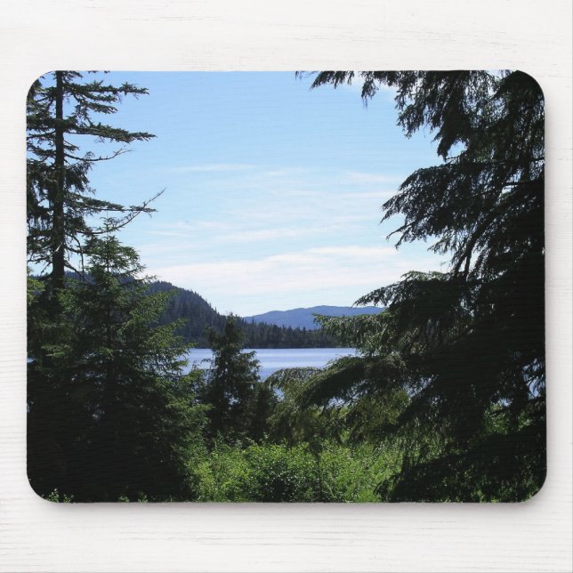 Alaskan Landscape Beautiful Alaska Photography Mouse Pad (Front)