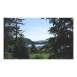 Alaskan Landscape Beautiful Alaska Photography Rectangular Sticker