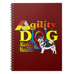 Alaskan Malamute Agility Notebook