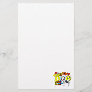 Alaskan Malamute Agility Stationery