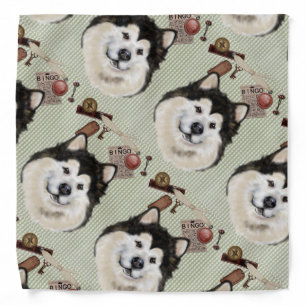 ALASKAN MALAMUTE BANDANA