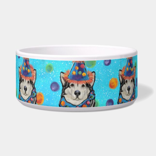 Alaskan Malamute        Bowl (Front)