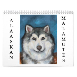 Alaskan Malamute Calendar
