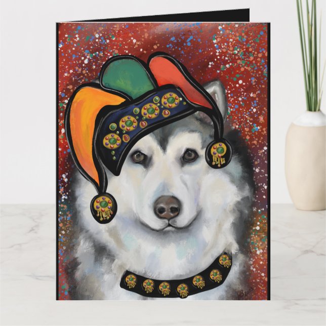 Alaskan Malamute            Card (Front)