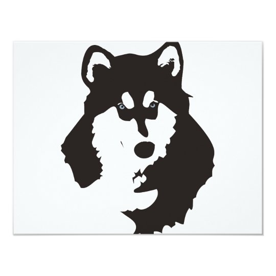 Alaskan Malamute Card