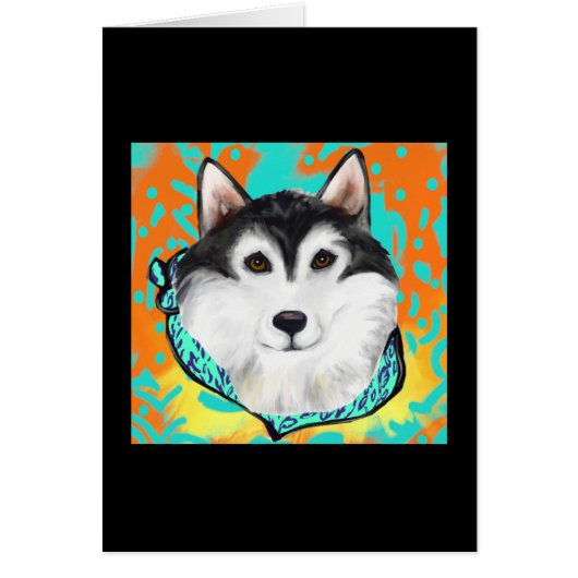 Alaskan Malamute Cards (Front)