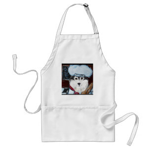 Alaskan Malamute Chef Adult Apron