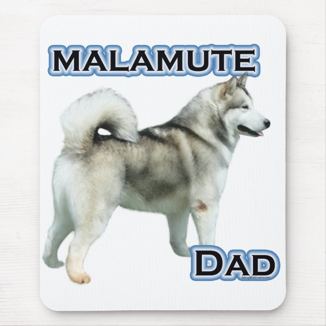 Alaskan Malamute Dad 4 Mouse Pad (Front)