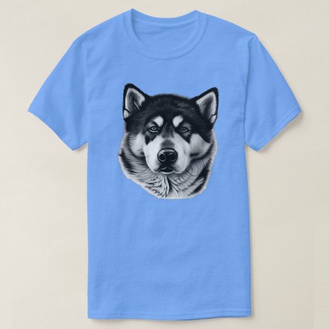 Alaskan Malamute Dog 1 T-Shirt (Design Front)