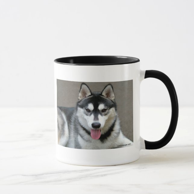 Alaskan Malamute Dogs Mug (Right)