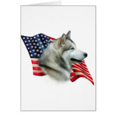 Alaskan Malamute Flag (Front)