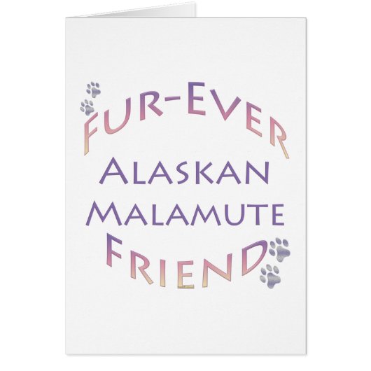 Alaskan Malamute Furever (Front)