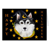 Alaskan Malamute Halloween (Front Horizontal)