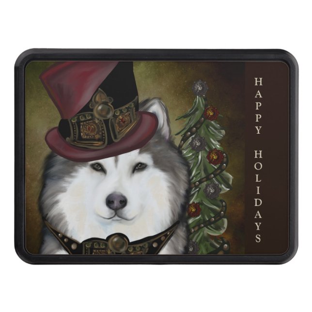 Alaskan Malamute            Hitch Cover (Front)