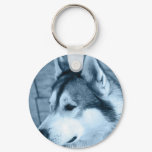 Alaskan Malamute Keychain