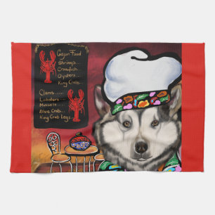 Alaskan Malamute Kitchen Towel