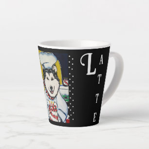 ALASKAN MALAMUTE LATTE MUG