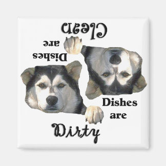 Alaskan Malamute Lovers Dishwasher Magnet