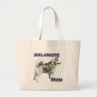 Alaskan Malamute Mom 4 Large Tote Bag